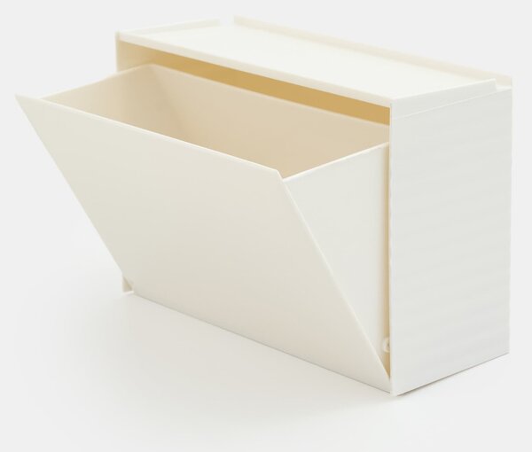 Sinsay - Nástěnný úložný box s klapou - bílá