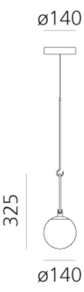 Artemide designová závěsná svítidla Nh 14 Suspension