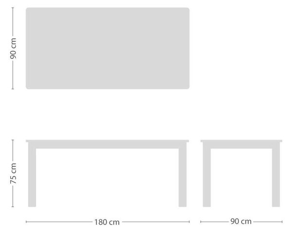 Jan Kurtz designové jídelní stoly Cana Table (180 x 90 cm)