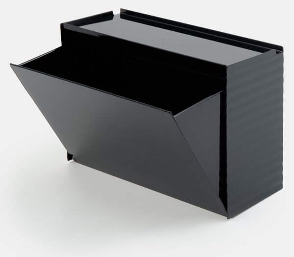 Sinsay - Nástěnný úložný box s klapou - černá