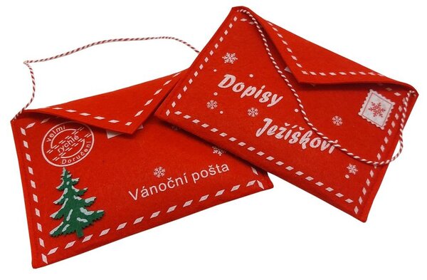Obálka filcová Vánoční pošta 8647608