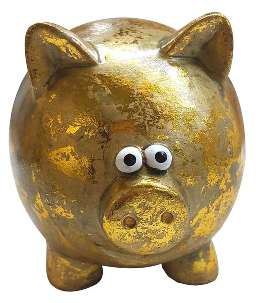 Zlaté prasátko 6,5*5*7cm 2009237B