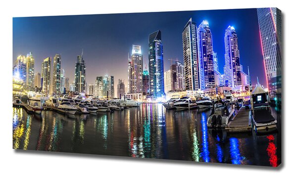 Foto obraz na plátně Noční Dubai oc-56151340
