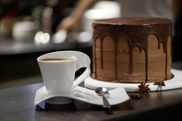 Villeroy & Boch 10-2484-2832 Talíř Party NewWave Caffe s místem pro šálek na cappuccino nebo hrnek M