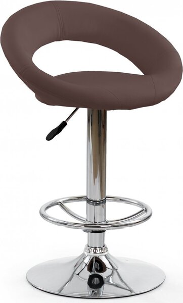 Barová židle H-15 (tmavě hnědá) - VÝPRODEJ