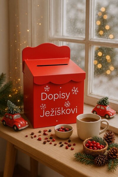 Schránka na dopisy Ježíškovi 12 x 18cm 9100006