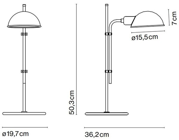 Marset designové stolní lampy Funiculí S