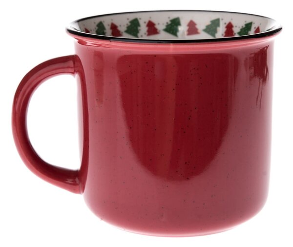 Červený porcelánový hrnek 380 ml – Dakls