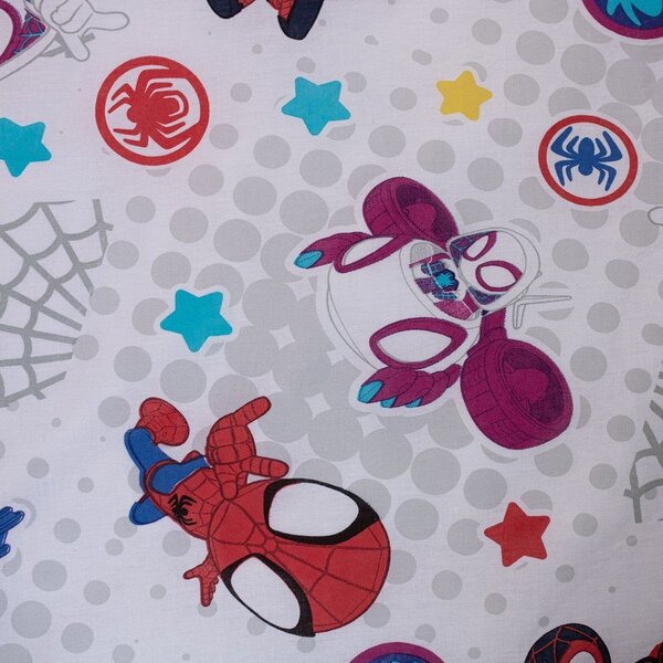 Modré bavlněné dětské povlečení na jednolůžko 140x200 cm Spidey – Jerry Fabrics