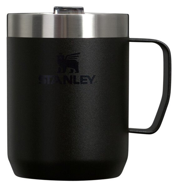 Černý termo hrnek z nerezové oceli 230 ml Stay-Hot Camp Mug Black – Stanley