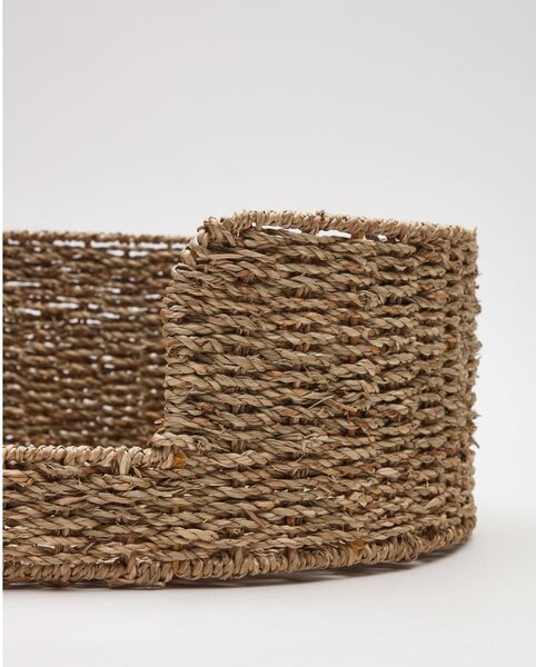 Pelíšek pro domácího mazlíčka z mořské řasy v přírodní barvě 45x80 cm Fliicker – Kave Home