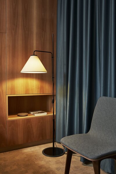 Marset designové stojací lampy Funiculí Fabric