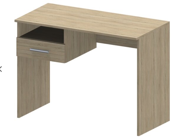 PC stůl SANDRA 1S 100 sonoma (100 x 50) cm