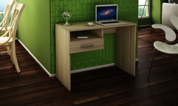 PC stůl SANDRA 1S 100 sonoma (100 x 50) cm