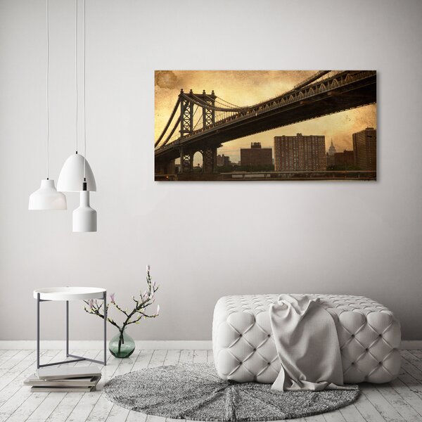 Foto obraz skleněný horizontální Manhattan New York osh-57464084