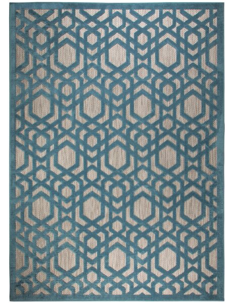 VENKOVNÍ KOBEREC, 120/170 cm modrá Flair Rugs - Online Only koberce & rohožky, Online Only