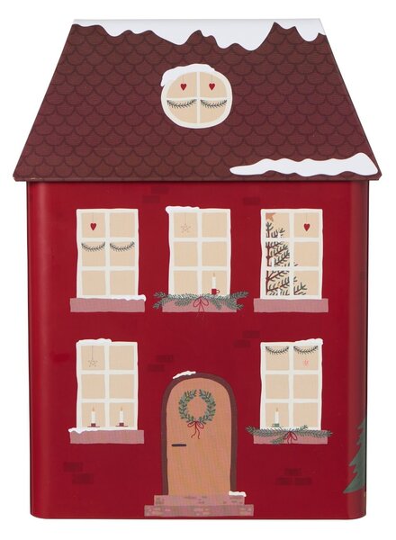 Plechová dóza Christmas House