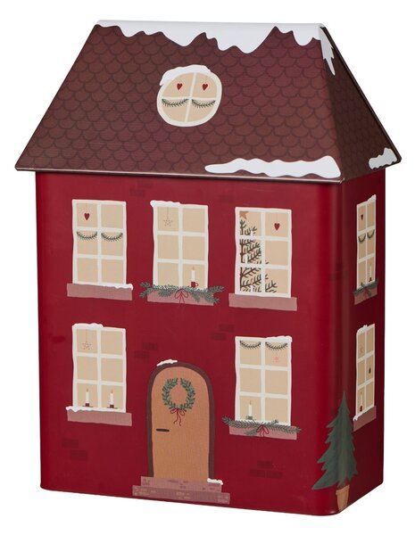 Plechová dóza Christmas House