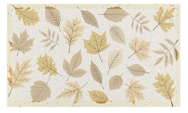 Rohožka 40x70 cm Autumn Neutral Leaves – Artsy Doormats