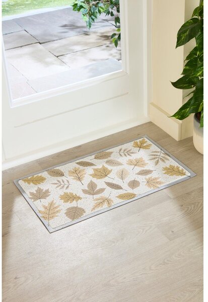 Rohožka 40x70 cm Autumn Neutral Leaves – Artsy Doormats