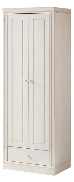 Bílá šatní skříň z borovicového dřeva 65x180 cm Anita – Støraa