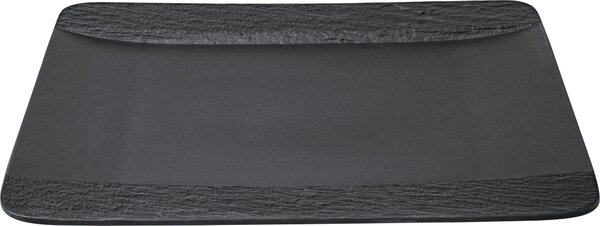 Villeroy & Boch 10-4239-2610 Jídelní talíř Manufacture Rock čtvercový 28 cm