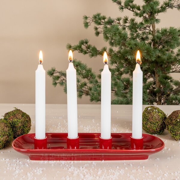 Keramický adventní svícen Bymarken
