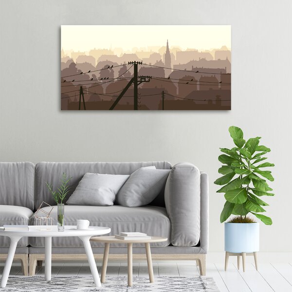 Foto obraz canvas Město linie oc-57666255