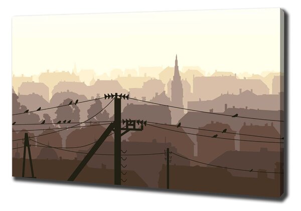 Foto obraz canvas Město linie oc-57666255