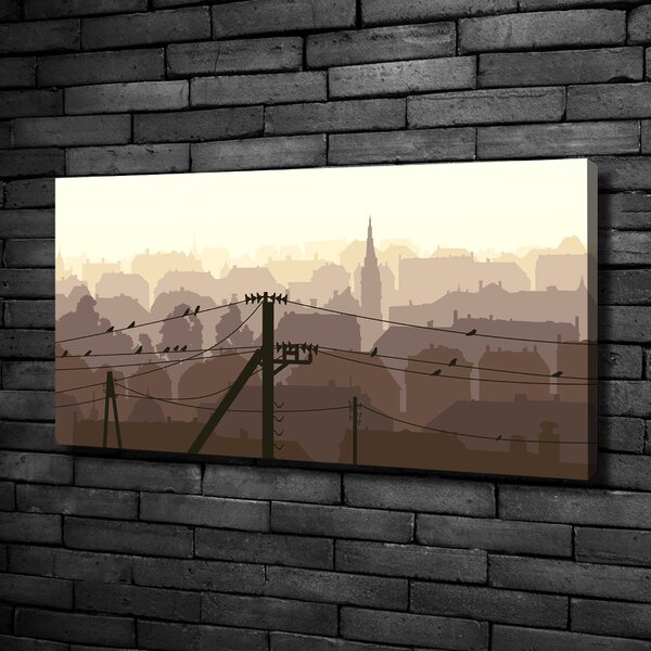 Foto obraz canvas Město linie oc-57666255