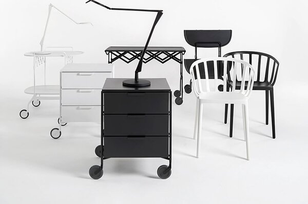 Kartell designové kancelářské kontejnery Mobil (1x zásuvka)