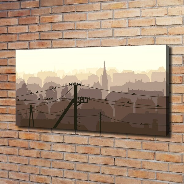 Foto obraz canvas Město linie oc-57666255