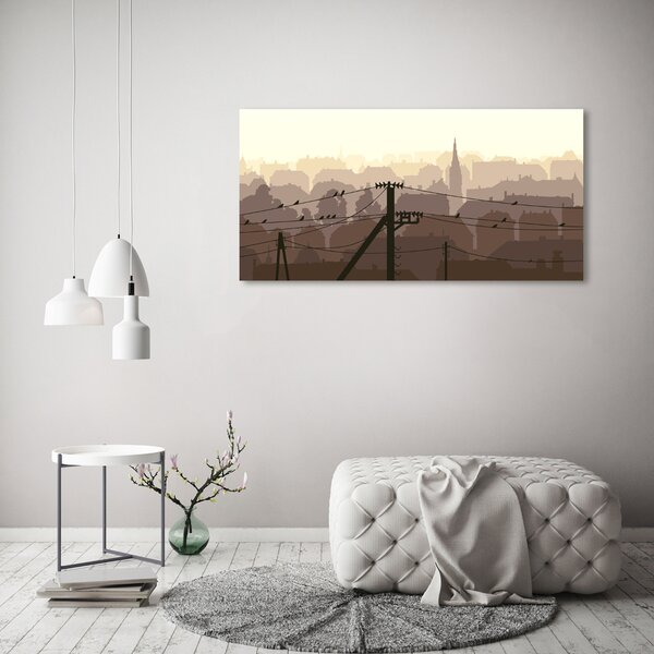 Foto obraz canvas Město linie oc-57666255