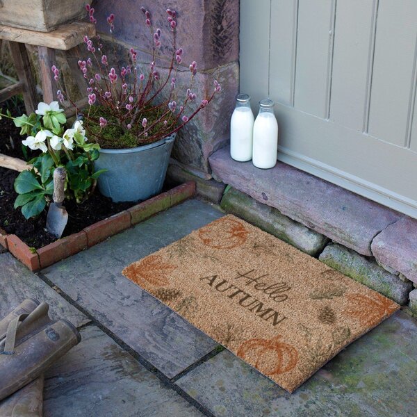 Rohožka z kokosového vlákna 40x60 cm Hello Autumn – Artsy Doormats
