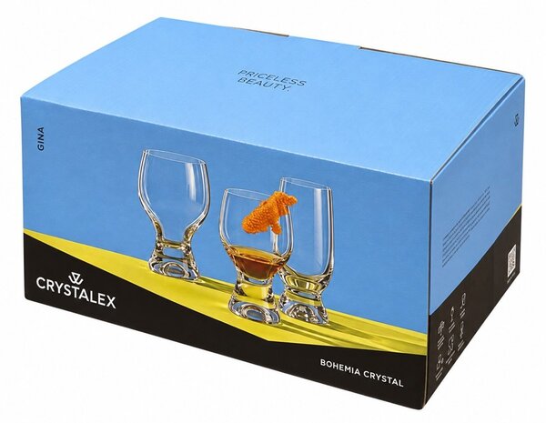 Crystalex Sklenice Gina 230 ml 6 ks
