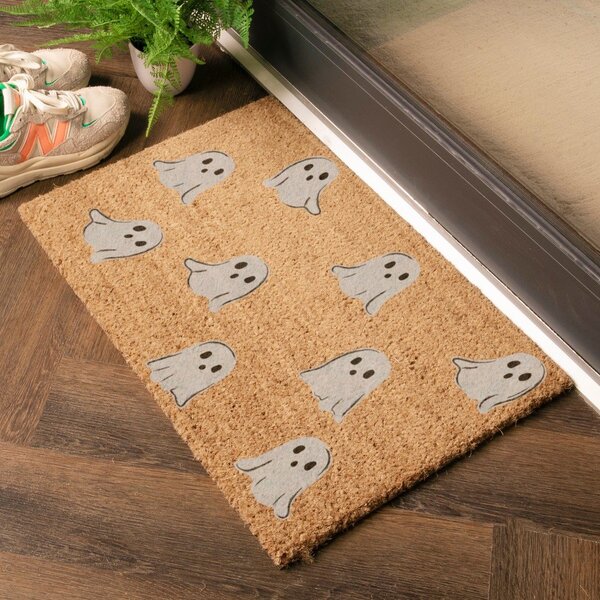 Rohožka z kokosového vlákna 40x60 cm Ghost – Artsy Doormats