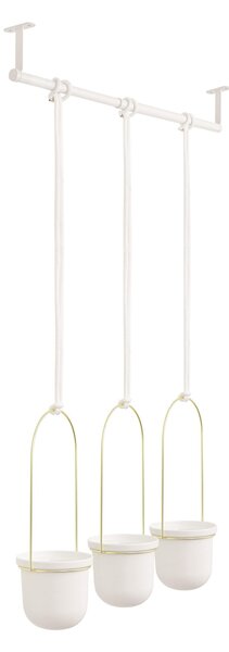 UMBRA květináče TRIFLORA set/3ks