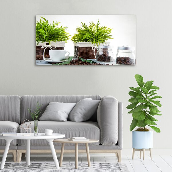 Foto obraz canvas Dům káva oc-58527473