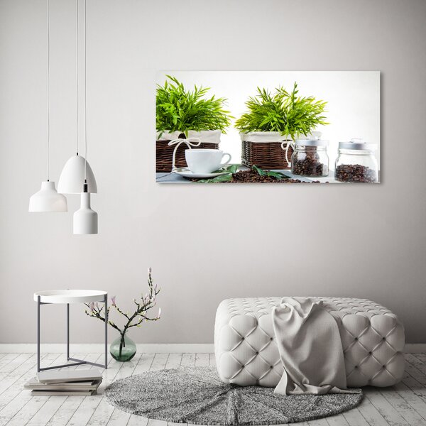 Foto obraz canvas Dům káva oc-58527473