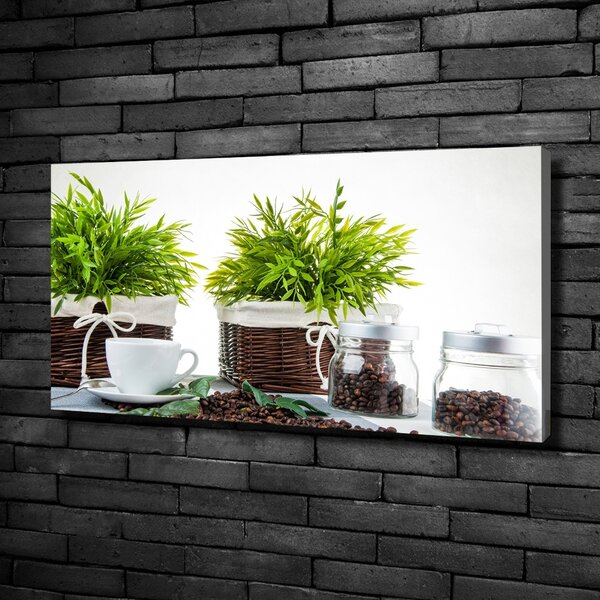 Foto obraz canvas Dům káva oc-58527473