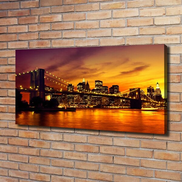 Foto obraz na plátně Brooklynský most oc-58655402