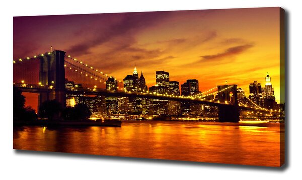 Foto obraz na plátně Brooklynský most oc-58655402