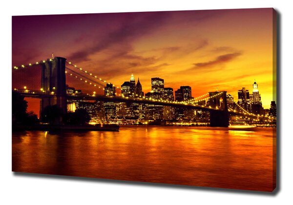 Foto obraz na plátně Brooklynský most oc-58655402