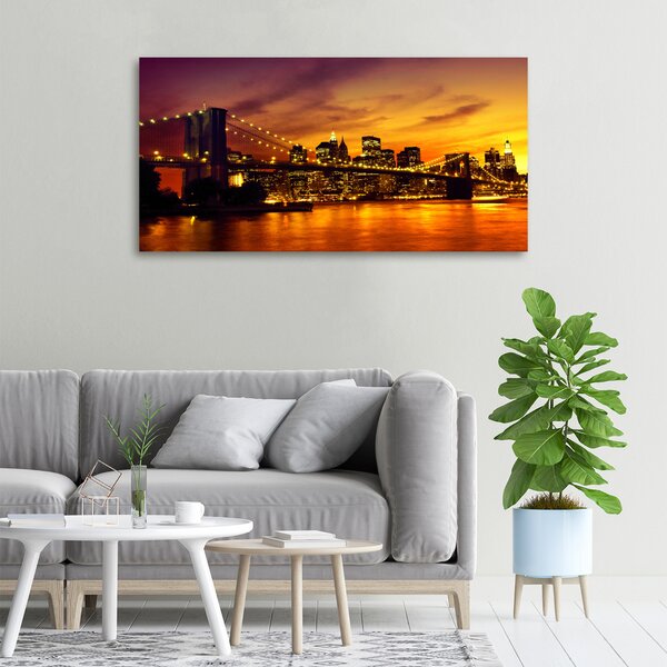 Foto obraz na plátně Brooklynský most oc-58655402