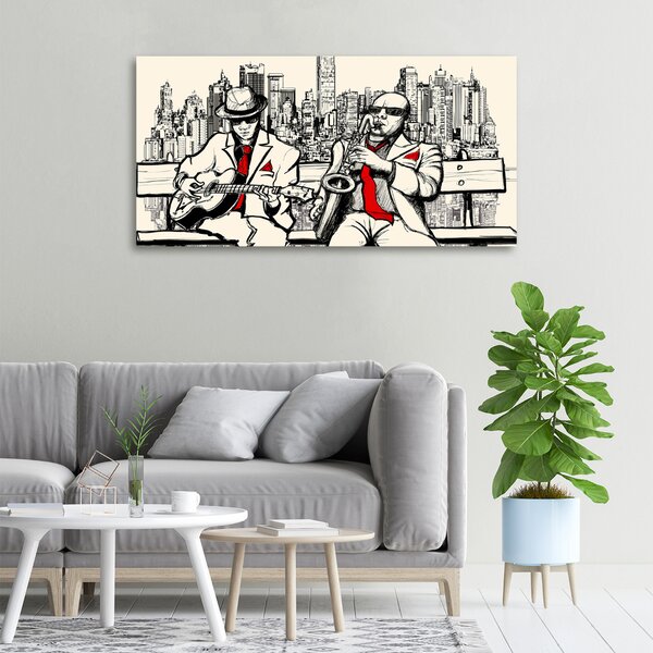 Moderní fotoobraz canvas na rámu Now York jezz oc-58689971
