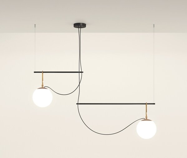Artemide designová závěsná svítidla Nh S3 2 Arms Suspension