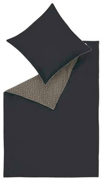 OBOUSTRANNÉ POVLEČENÍ, renforcé, černá, šedohnědá, béžová, 155/220 cm Esprit - Online Only povlečení, Online Only