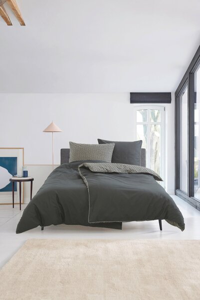 OBOUSTRANNÉ POVLEČENÍ, renforcé, černá, šedohnědá, béžová, 155/220 cm Esprit - Online Only povlečení, Online Only