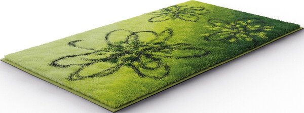 GRUND LUSIA - Koupelnová předložka zelená Rozměr: 50x60 cm