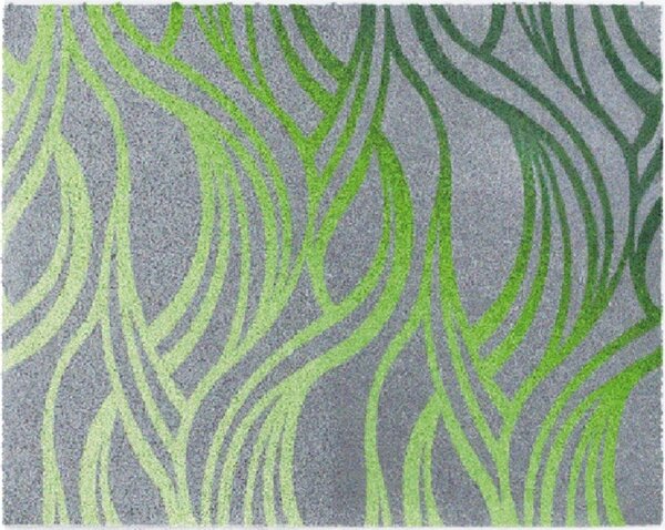 GRUND MAYRA - Koupelnová předložka zelená Rozměr: 60x100 cm